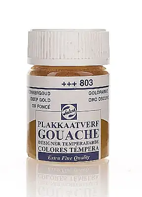 Talens 68032 Guaj Boya 16 ml Deep Gold Koyu Altın - 2