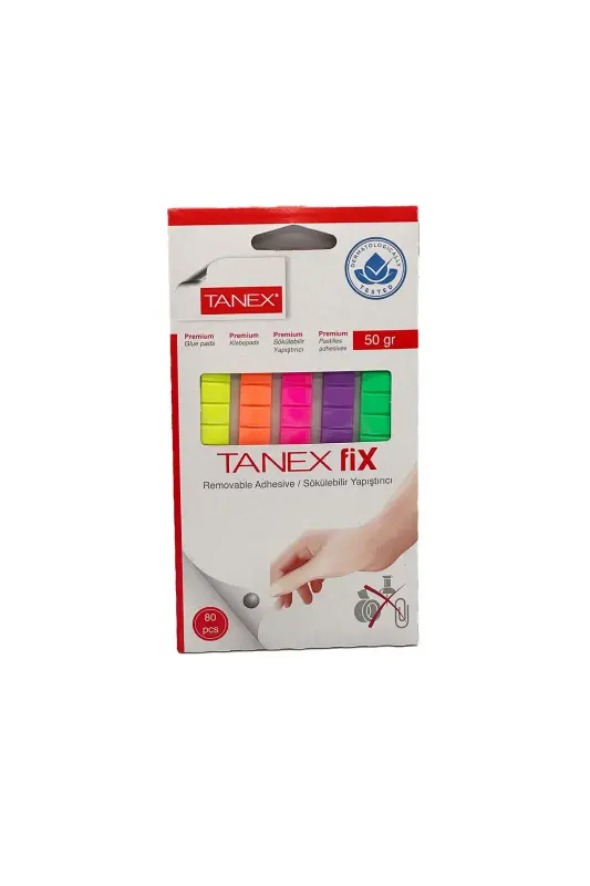 Tanex Fıx Yapıştırıcı Renkli 50Gr - Tanex
