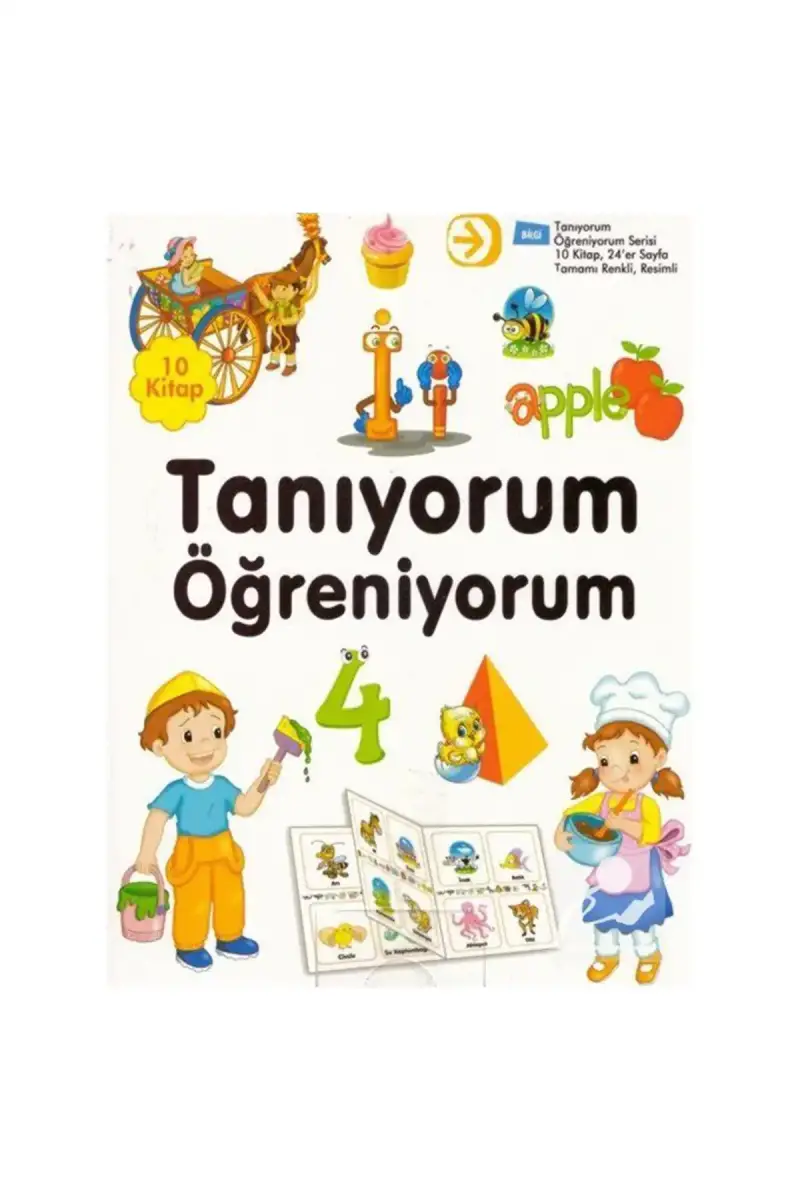 Tanıyorum Öğreniyorum 10 Kitap Set - 1