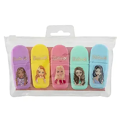 Taros Besties 5 Mini Fosforlu Kalem Seti - 3