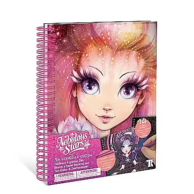 Taros Nebulous Stars Scratch Sketch Defteri Zen Creative Book - 4