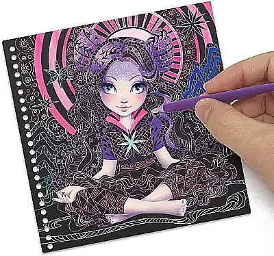 Taros Nebulous Stars Scratch Sketch Defteri Zen Creative Book - 8