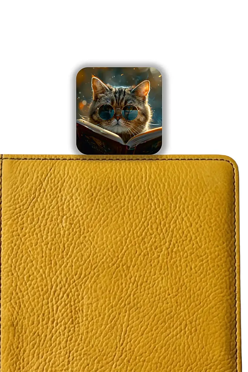 Tarz Kedi Kitap Ayracı - 2