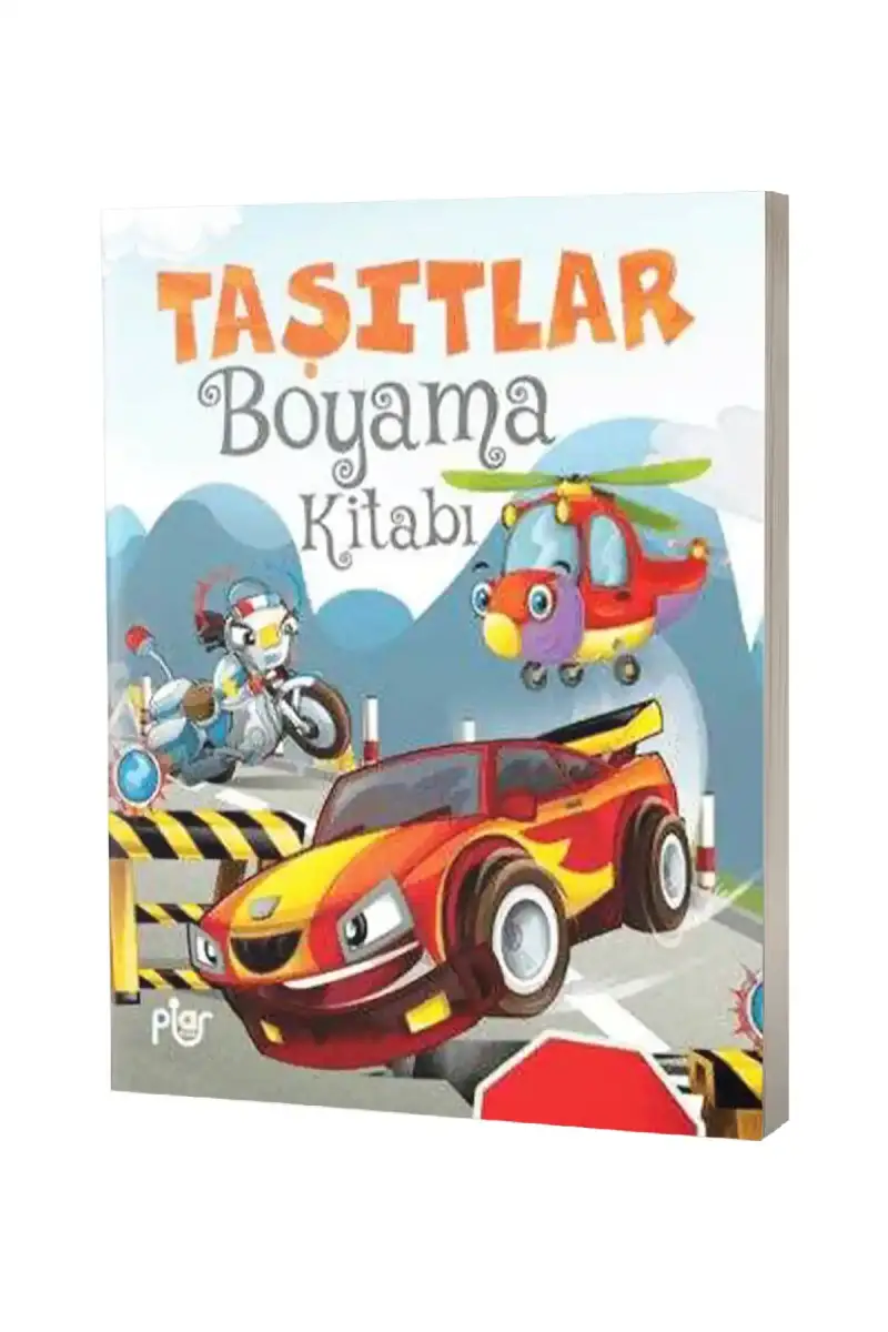 Taşıtlar Boyama Kitabı - 1
