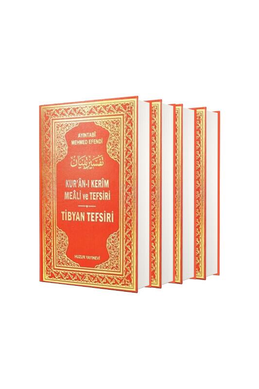 Tıbyan Tefsiri Kuranı Kerim Meali Ve Tefsiri 4 Cilt Takım - Huzur Yayınevi