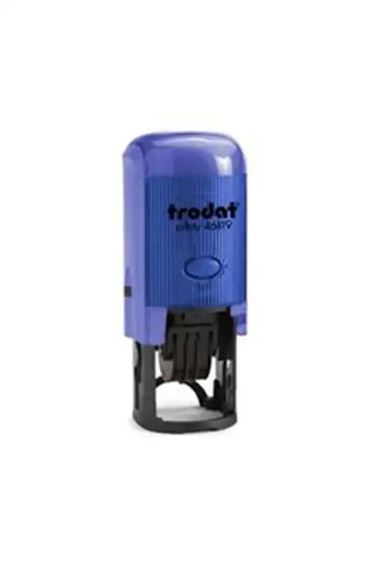 Trodat Tarih Damgası Mavi Gövde Mavi Keçe - Trodat