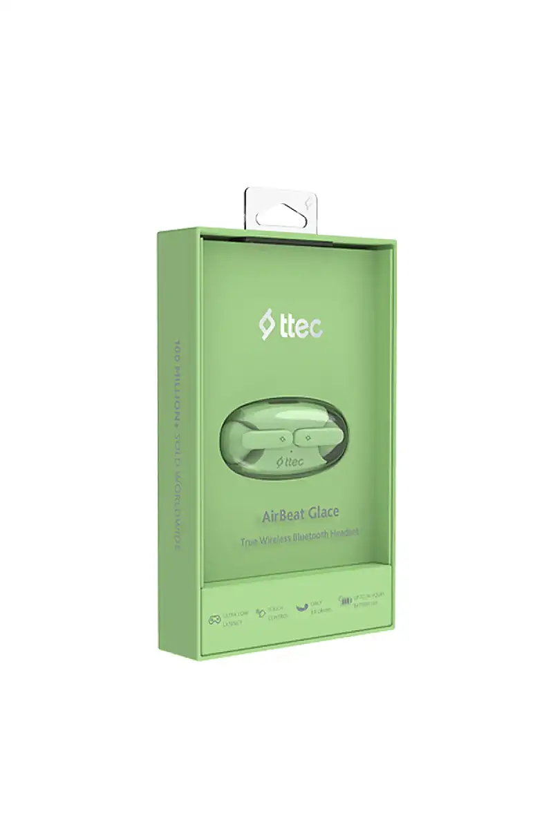 Ttec AirBeat Glace TWS Bluetooth Kulaklık Limon Yeşili 2KM170LY - 1