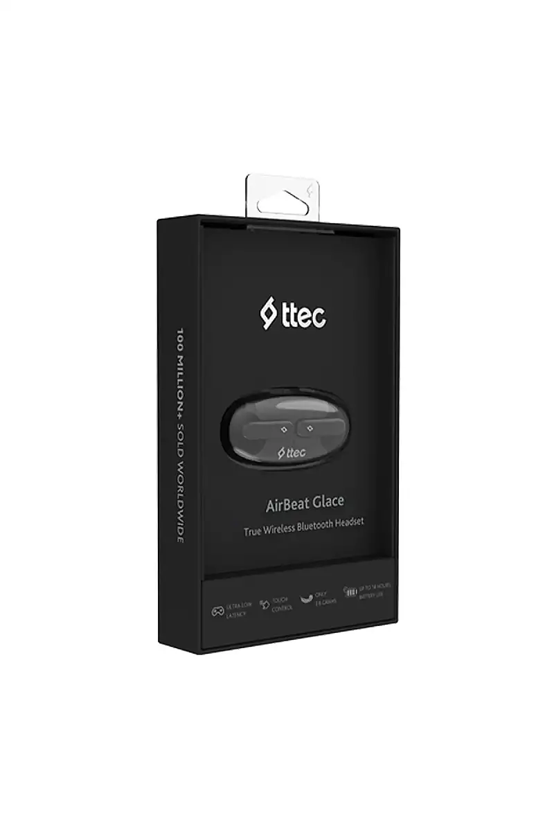 Ttec AirBeat Glace TWS Bluetooth Kulaklık Mineral Siyah 2KM170MS - 1