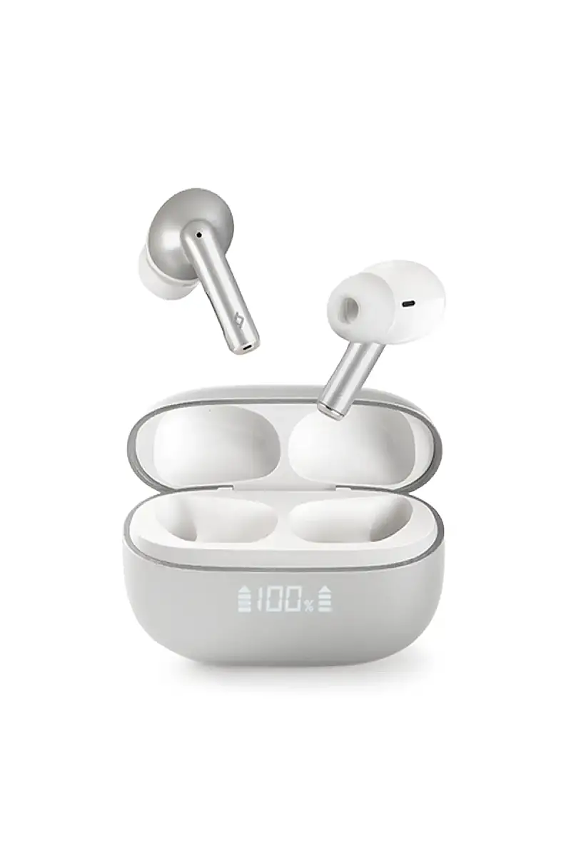 Ttec AirBeat Pro ANC LCD Gerçek Kablosuz TWS Bluetooth Kulaklık Gri 2KM159GR - 3