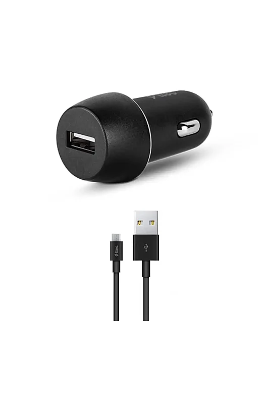 Ttec SmartCharger Araç Şarj Aleti 2.1 A Micro USB Kablolu Siyah 2CKS20MS - Ttec