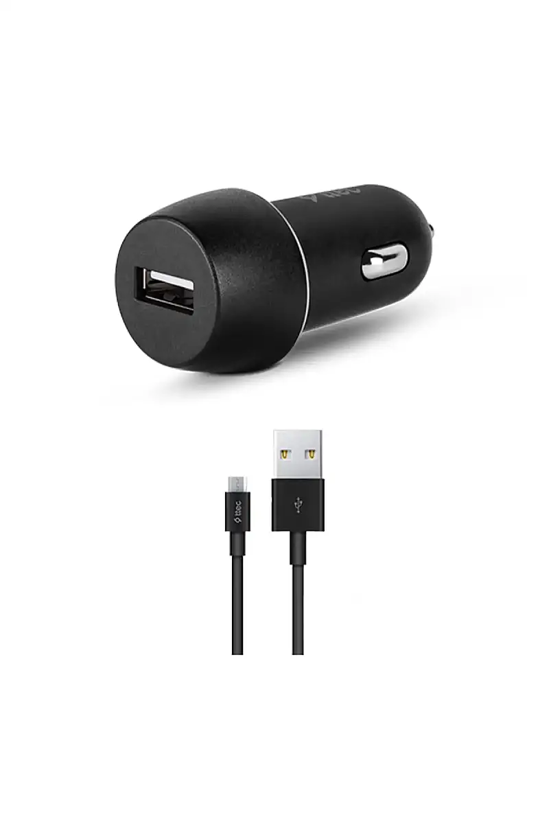 Ttec SmartCharger Araç Şarj Aleti 2.1 A Micro USB Kablolu Siyah 2CKS20MS - 1