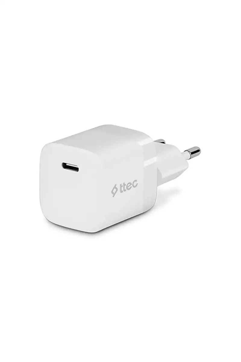 Ttec SmartCharger GAN 30 W PD USB-C Seyahat Hızlı Şarj Aleti Beyaz 2SCP03B - 2