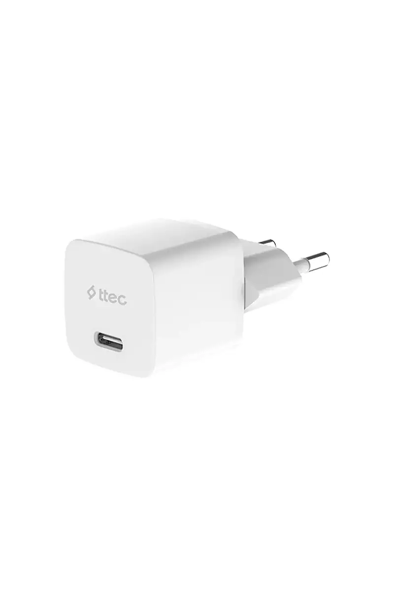 Ttec SmartCharger GAN Seyahat Şarj Aleti PD 20 W USB-C USB-C Kablolu 60 W Beyaz 2SCG20CB - 3