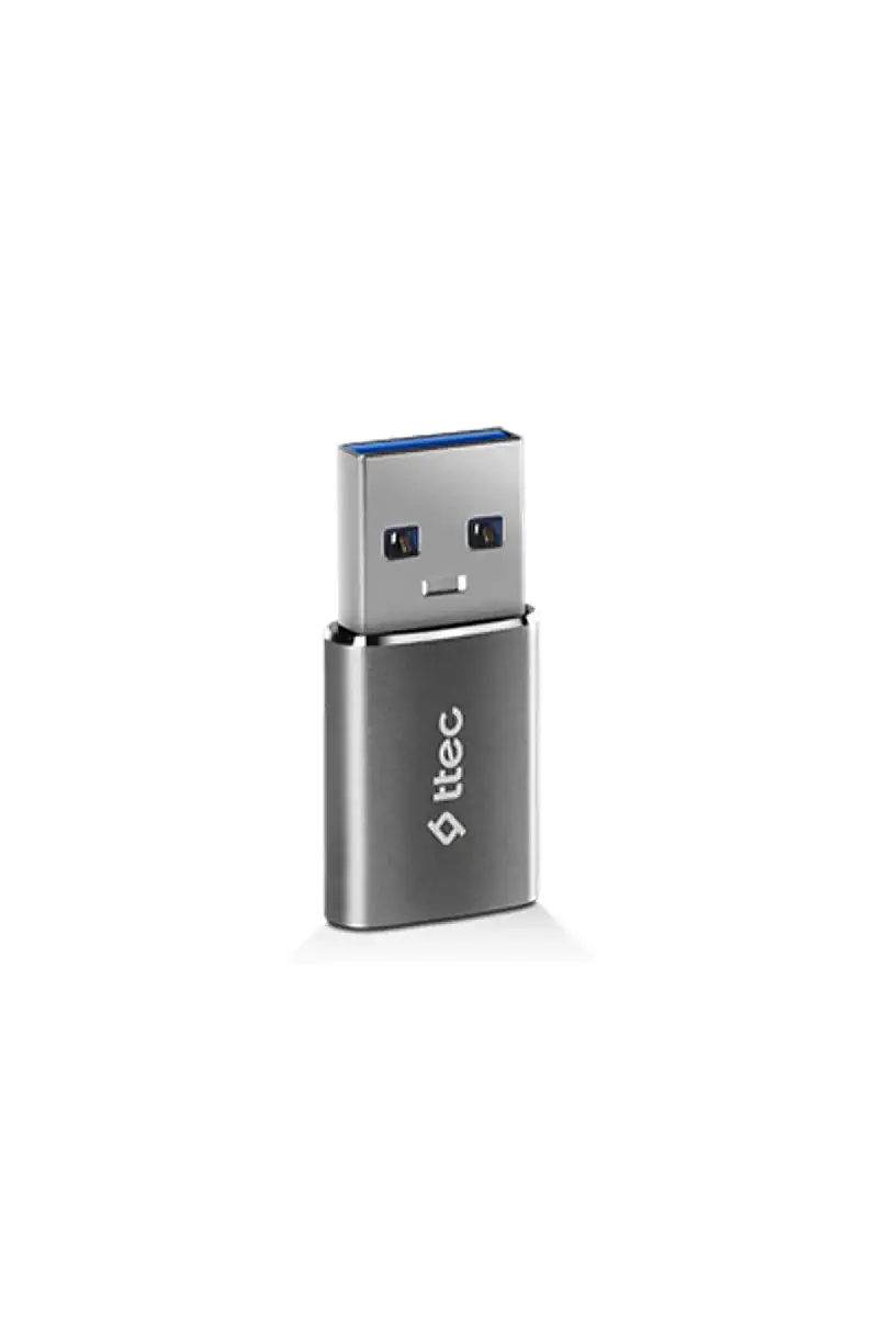 Ttec USB-A Type-C OTG Dönüştürücü Adaptör USB 3.0 Uzay Grisi 2DK44UG - 2