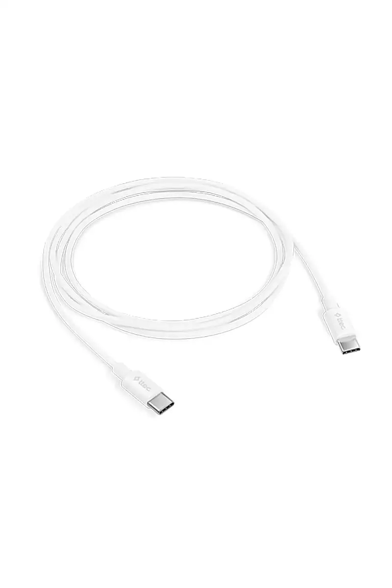 Ttec USB-C USB-C Hızlı Şarj Data Kablosu 120 cm 60 W PD QC Beyaz 2DK36B - 2