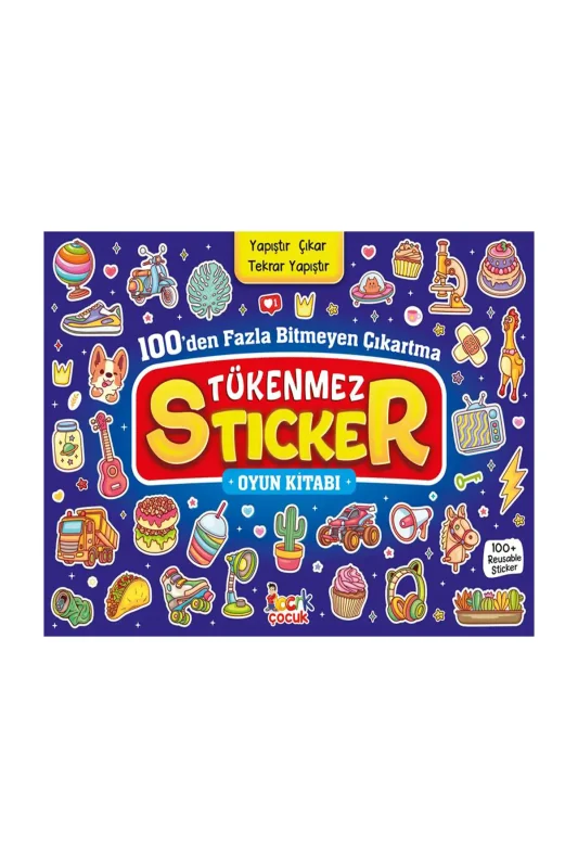 Tükenmez Sticker Oyun Kitabı - Nesil Yayınları