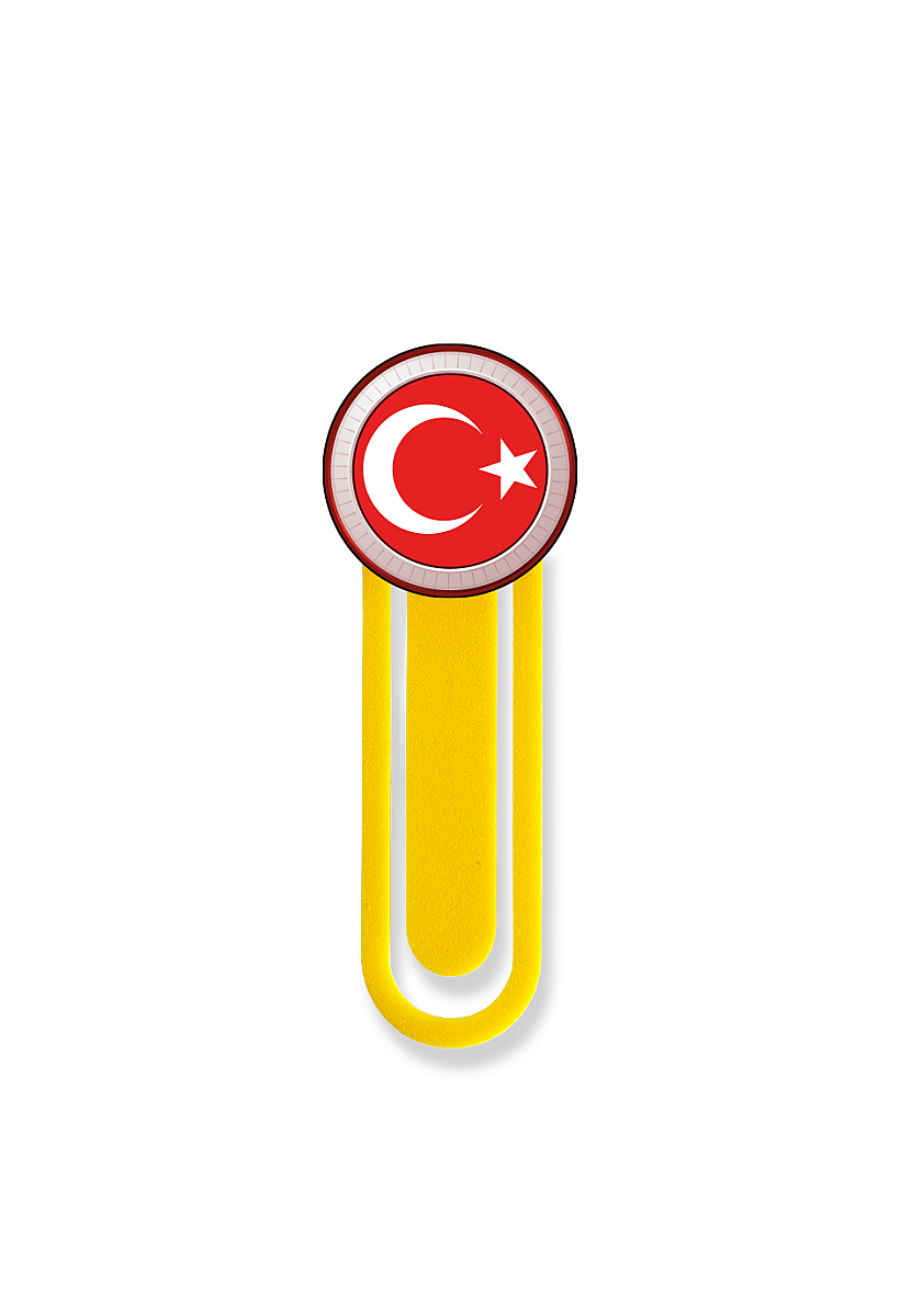 Türk Bayrağı Kitap Ayracı - 3