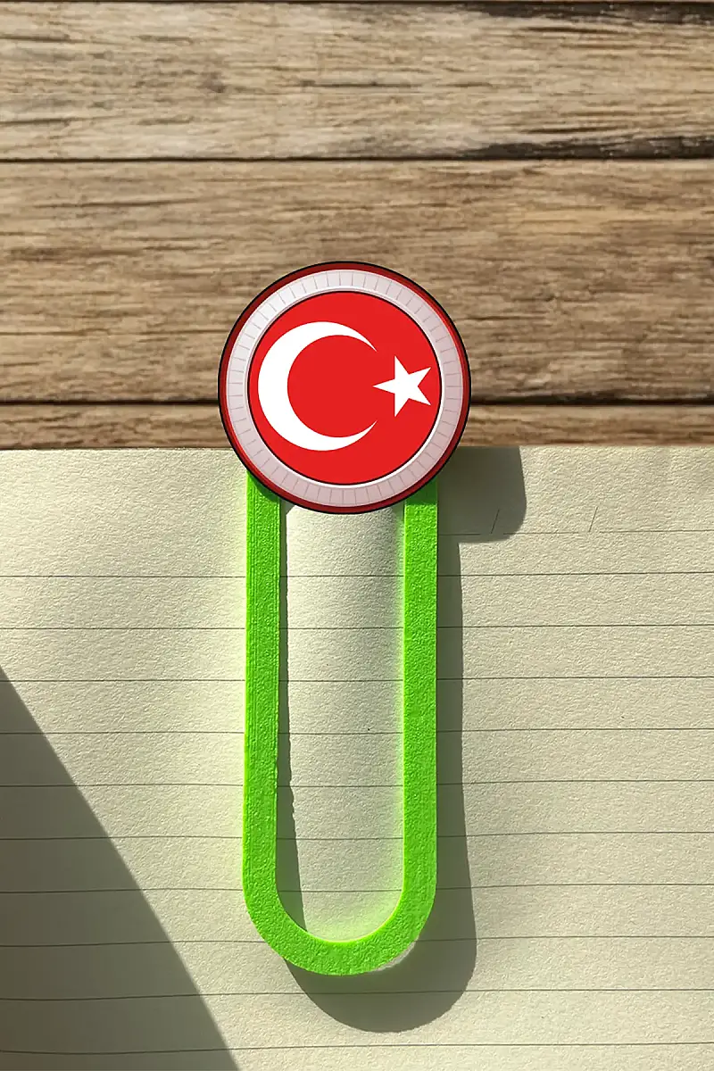 Türk Bayrağı Kitap Ayracı - 1