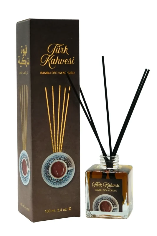 Türk Kahvesi Bambu Çubuklu Ortam Kokusu 100 Ml - Akfeda Basım Yayın