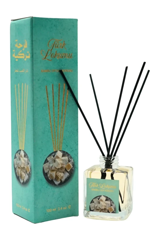 Türk Lokumu Bambu Çubuklu Ortam Kokusu 100 Ml - Akfeda Basım Yayın