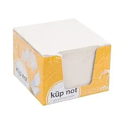 Umur Küp Bloknot 8 cm x 8 cm x 6 cm Göz Yormayan Kağıt - 2