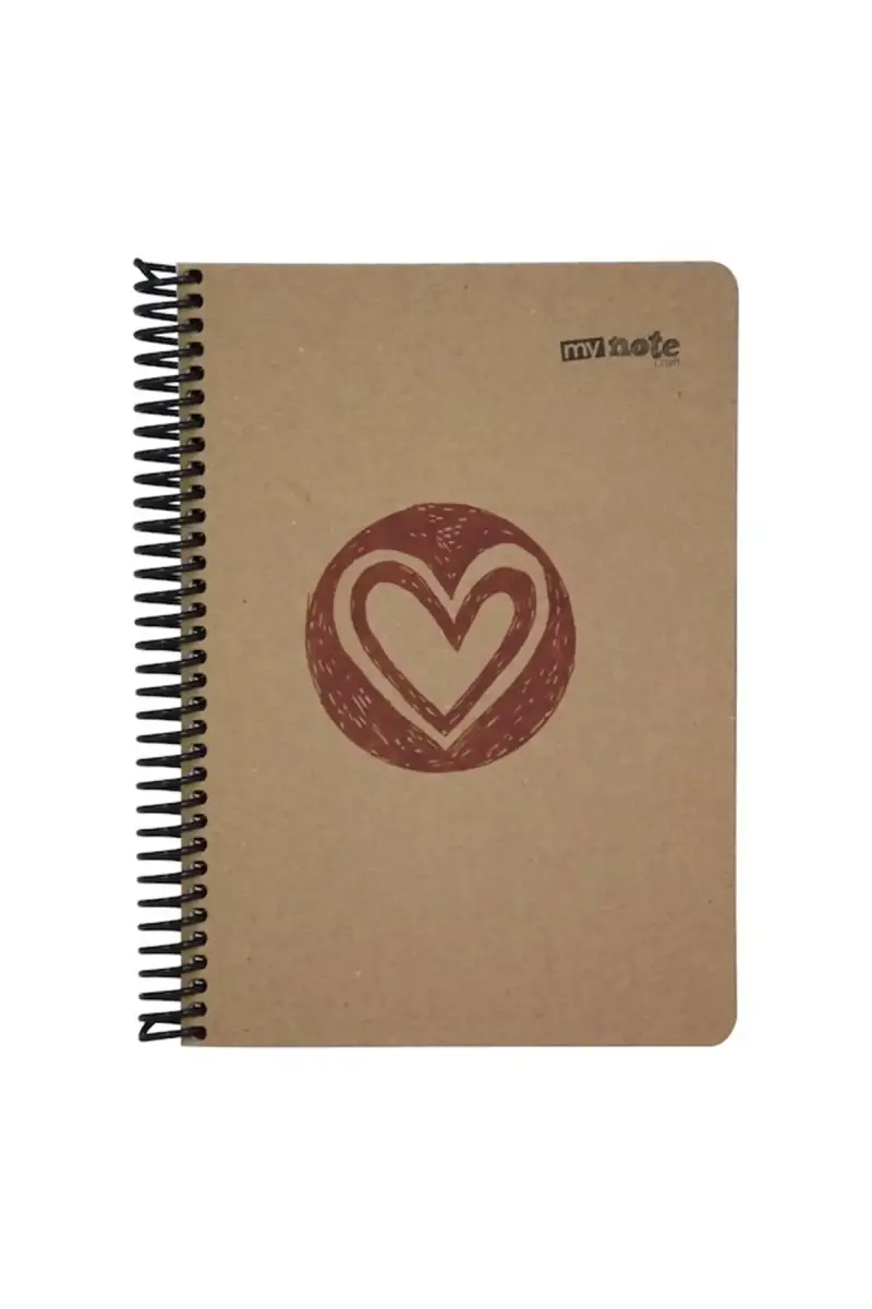 Umur Mynote Çizgili Defter 100 Yp A5 Flex Pastel Kapak Spiralli - 1