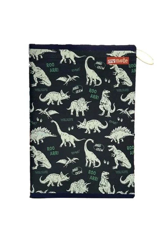 Umur Mynote Dinazor Kareli Defter 60 Yp A4 PP Kapak Tel Dikiş - Umur