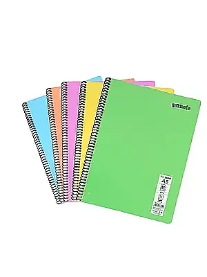 Umur Mynote Kareli Defter 100 Yp A5 Flex Pastel Kapak Spiralli - Umur