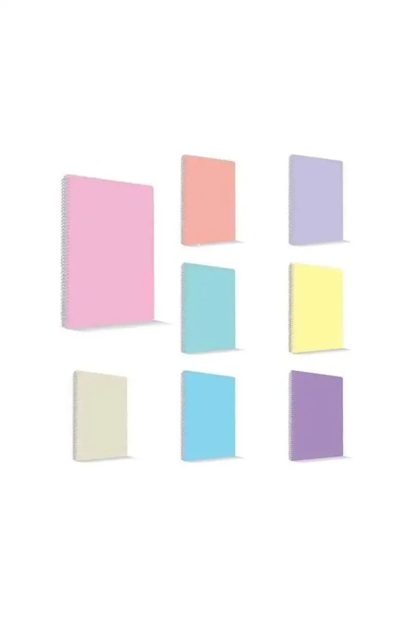 Umur Mynote Kareli Defter 120 Yp A4 Flex Pastel Kapak Spiralli - 1