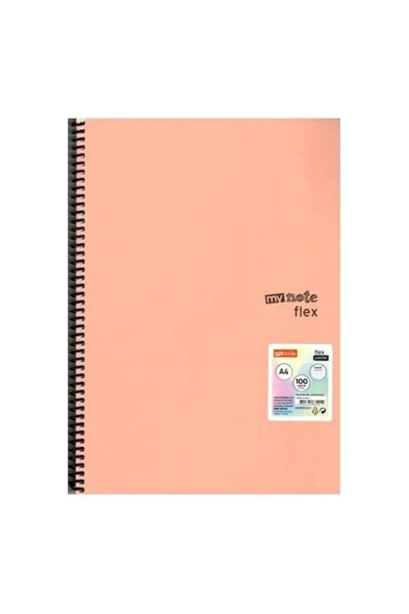 Umur Mynote Kareli Defter 80 Yp A5 Flex Pastel Kapak Spiralli - 1
