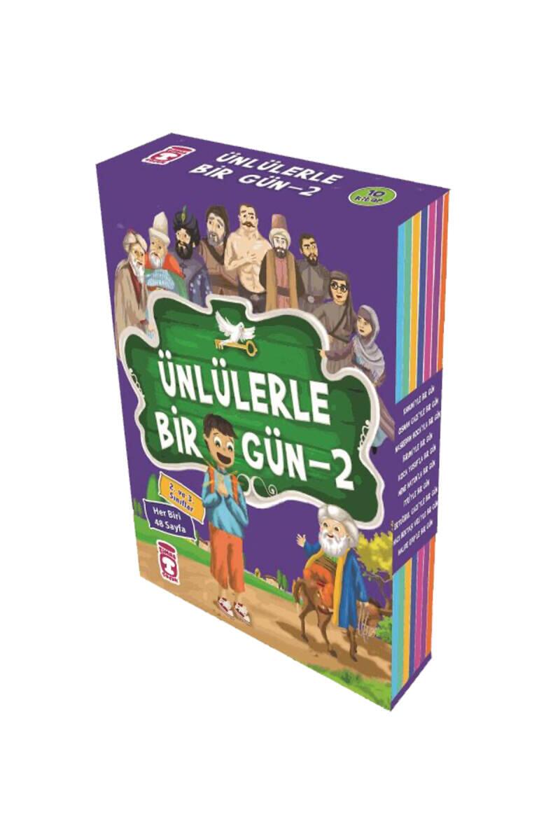 Ünlülerle Bir Gün 2 10 Kitap Set - 1