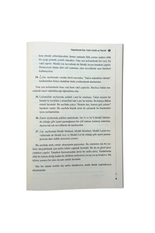 Uygulamalı Cüz Talim Usulü Ve Tecvid - 3