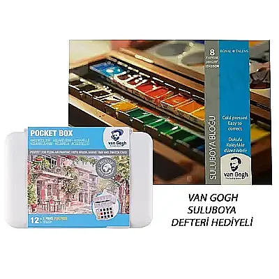 Van Gogh Sulu Boya 12 + 3 Renk Set - 3