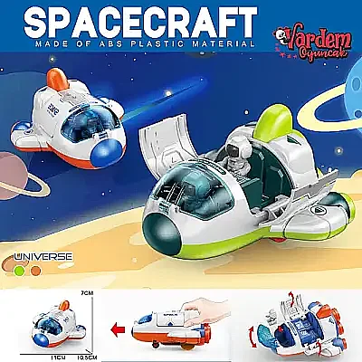 Vardem Sürtmeli Astronotlu Uzay Mekiği 1 - 3