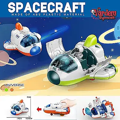 Vardem Sürtmeli Astronotlu Uzay Mekiği 1 - 4