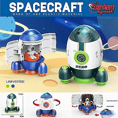 Vardem Sürtmeli Astronotlu Uzay Mekiği 2 - 5
