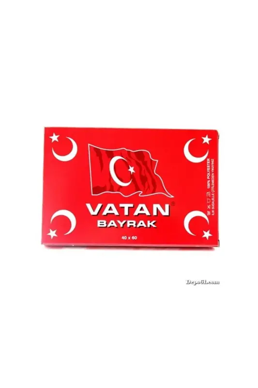 Vatan 40x60 Türk Bayrağı - Vatan