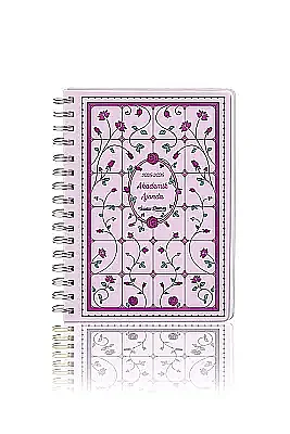 Victorias Journals Akademik Ajanda A5 Spr Sert Kapak 2025 - 2026 Ayraçlı - Victorias Journals