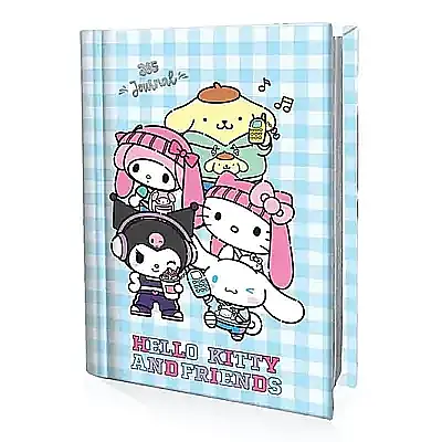 Victorias Journals Hello Kitty And Friends 365 Gün Günlük Çizgili 368 Yp A7 - 3