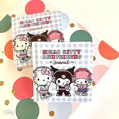 Victorias Journals Hello Kitty And Friends Not Defteri Çizgili 192 Yp 9x9 Cm - 2