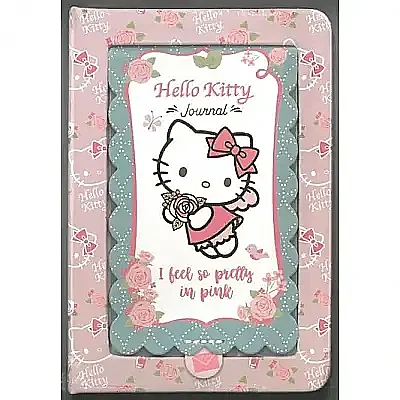 Victorias Journals Hello Kitty Figürlü Aynalı Günlük Özel 192 Yp A6 - Victorias Journals