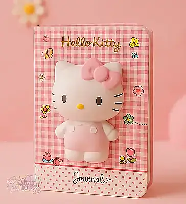 Victorias Journals Hello Kitty Figürlü Günlük Özel 192 Yp A6 - 5