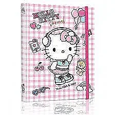Victorias Journals Hello Kitty Gizli Spiralli Günlük Planlayıcı Özel 160 Yp 17 x 32 - Victorias Journals