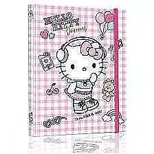 Victorias Journals Hello Kitty Gizli Spiralli Günlük Planlayıcı Özel 160 Yp 17 x 32 - 1