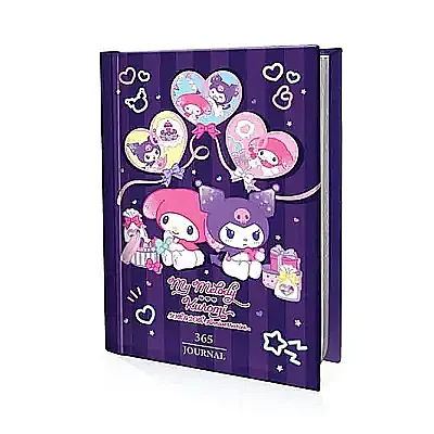 Victorias Journals Kuromi 365 Gün Günlük Çizgili 368 Yp A7 - Victorias Journals