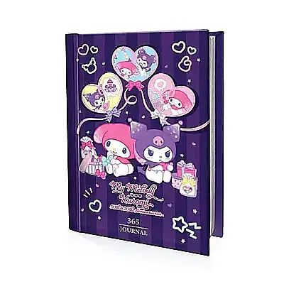 Victorias Journals Kuromi 365 Gün Günlük Çizgili 368 Yp A7 - 1
