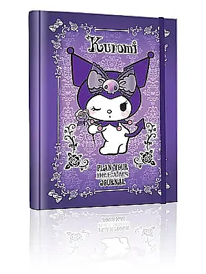 Victorias Journals Kuromi Gizli Spiralli Günlük Planlayıcı Özel 160 Yp 17 x 28 - 2