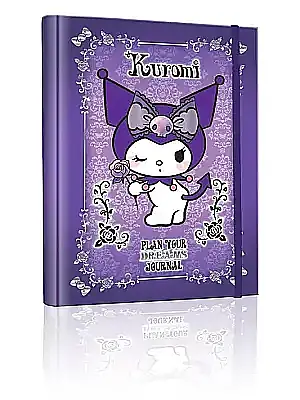 Victorias Journals Kuromi Gizli Spiralli Günlük Planlayıcı Özel 160 Yp 17 x 28 - 2