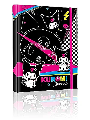 Victorias Journals Kuromi Gizli Spiralli Günlük Planlayıcı Özel 160 Yp 17 x 24 - Victorias Journals