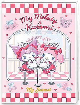Victorias Journals Kuromi Mini Journal A7 128 Yp - Victorias Journals